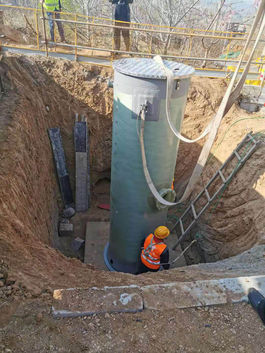 西雙版納濟南市農村一體化預制泵站案例