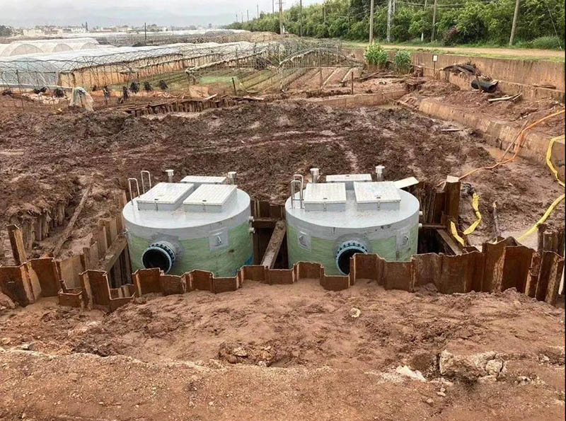西雙版納云南玉溪一體化預制泵站案例